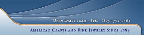 By the Bay Gallery is open daily and featuring American crafts and fine jewelry since 1988